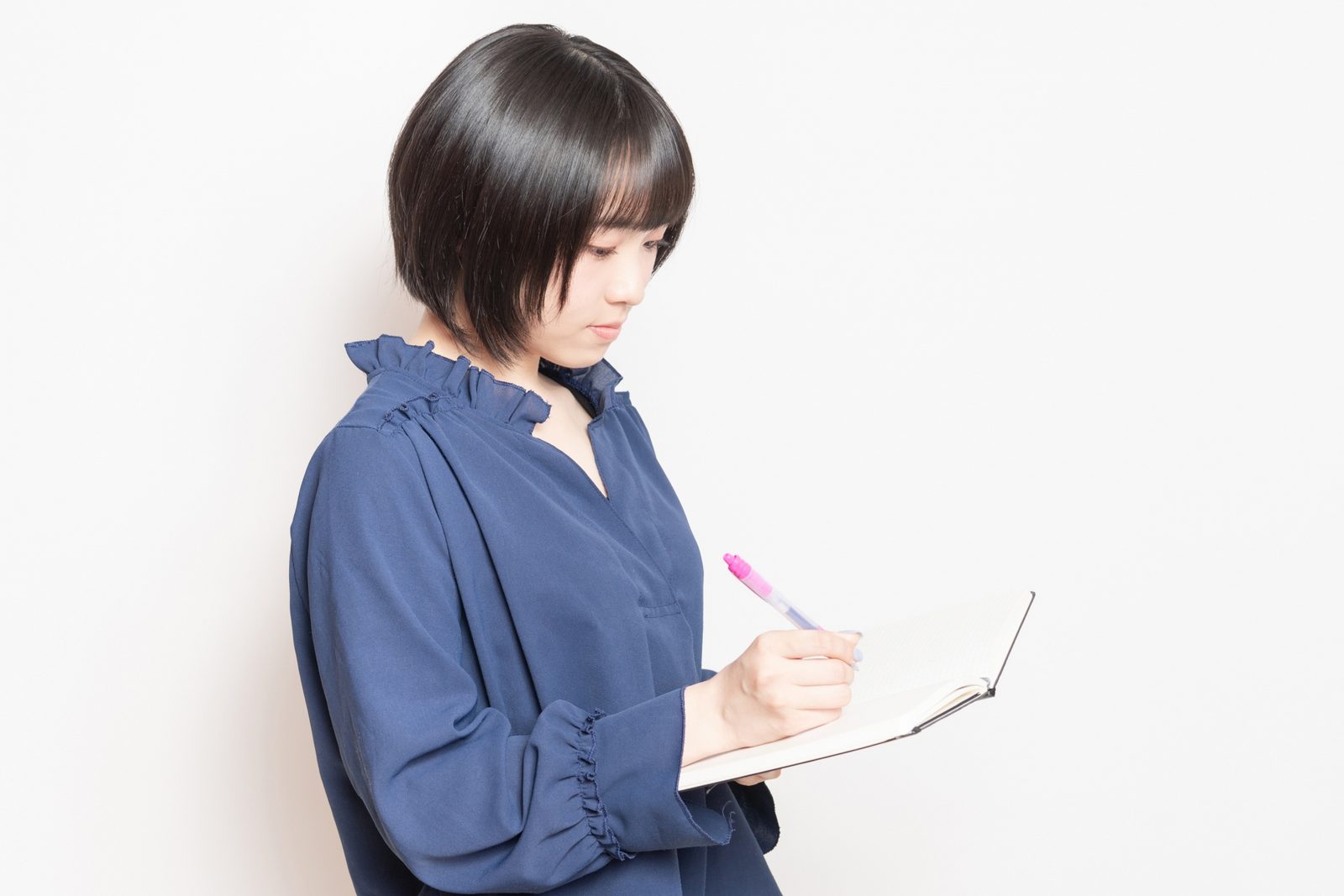 困りごとを書き留めるイメージ